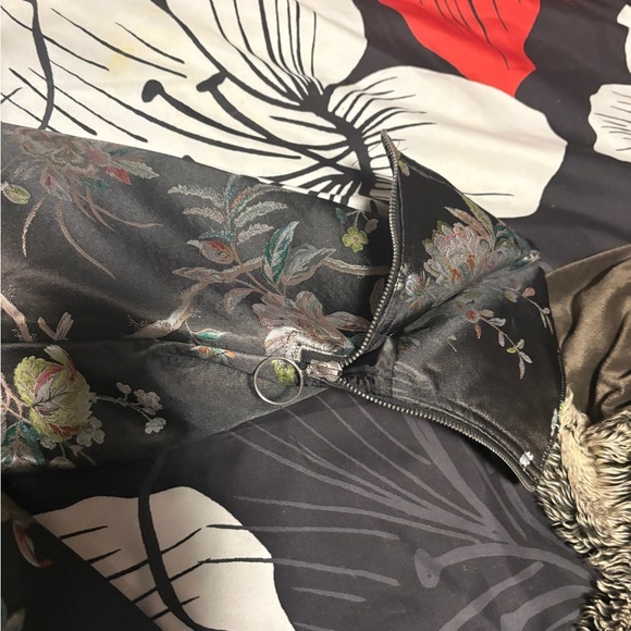 H&M Multicolor Floral Bomber Jacket - Picture 3 of 11